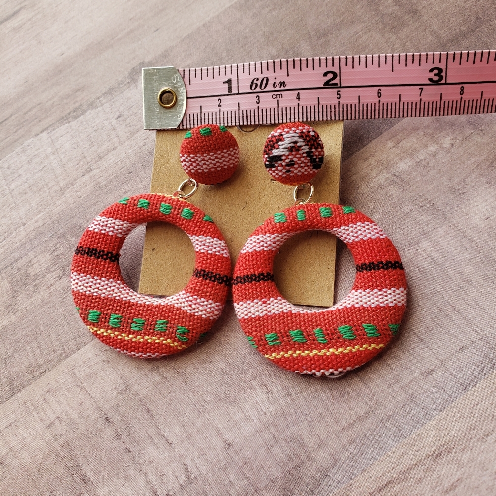 Boutique Boho Serape Earrings